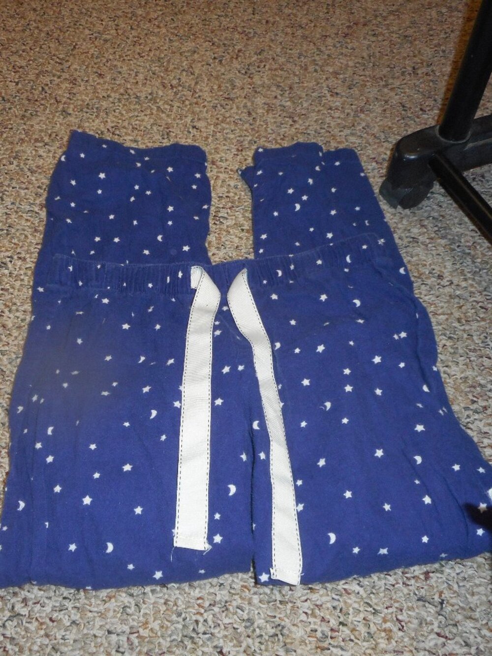 OLD NAVY PJ BOTTOMS ONLY - ADJUSTABLE WAIST, STARS ON BLUE